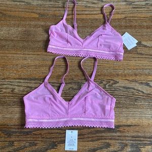 bundle of 2 bralettes NWT